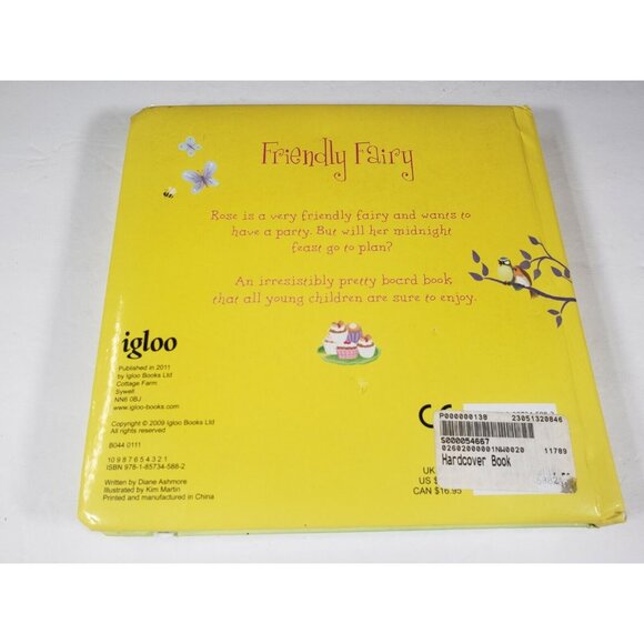 Friendly Fairy Little Petals Board Books Board Book Pink Girl Book 2009 - Picture 7 of 8